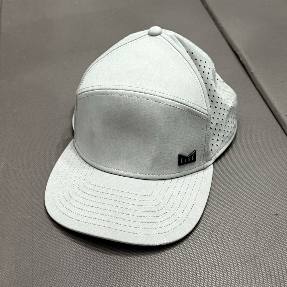 Melin Hydro Trenches Icon Hat Heather Gray Snapback Large 58cm